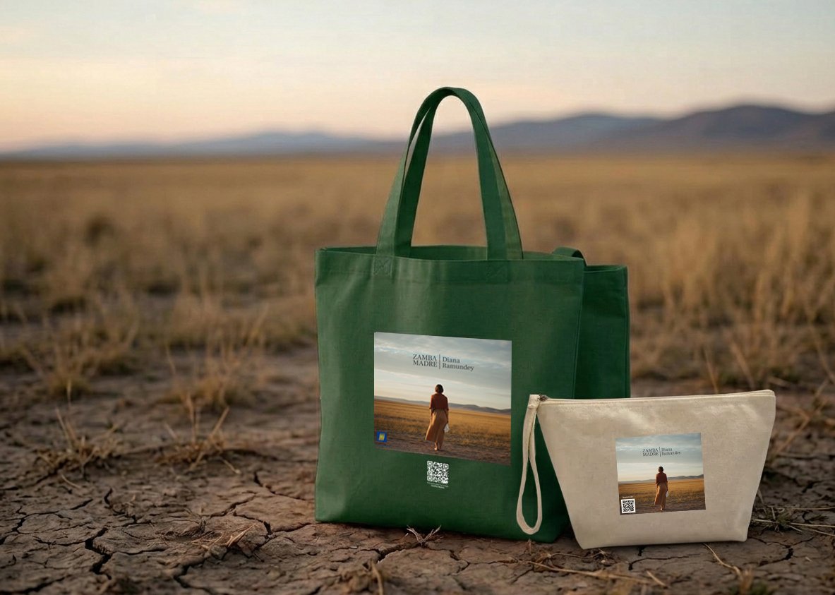 Bolsa de algodón reciclado — Zamba Madre - Imagen 2